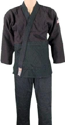 Double Weave Black BJJ Uniform